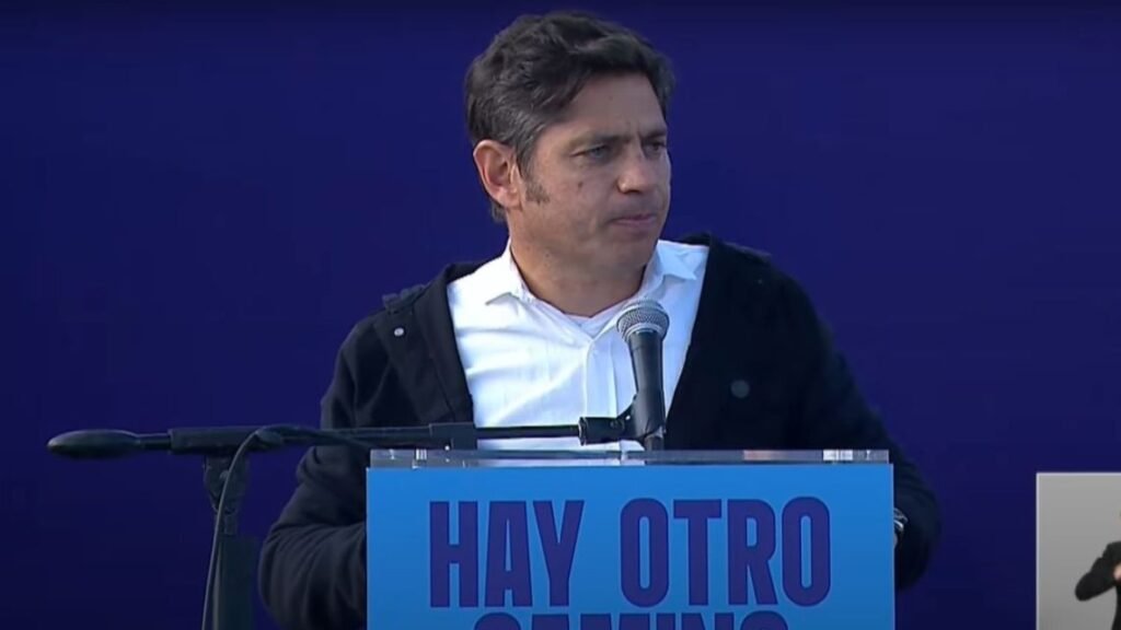 Kicillof lanza el Movimiento Derecho al Futuro para desafiar a Milei