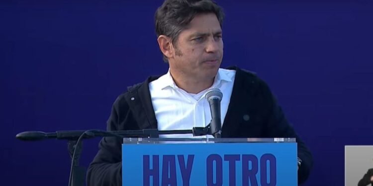Kicillof lanza el Movimiento Derecho al Futuro para desafiar a Milei