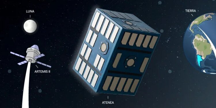 Conae y NASA integran el microsatélite ATENEA en misión lunar Artemis II