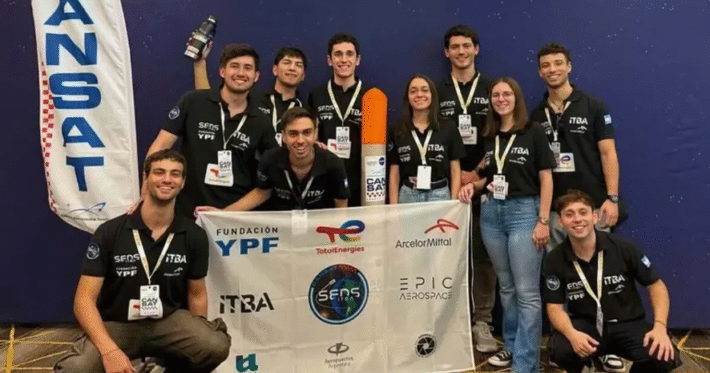 Estudiantes argentinos ganan el CanSat 2025 y brillan en la NASA