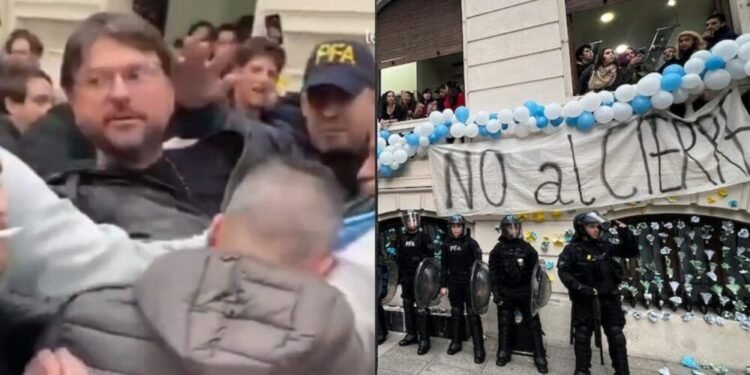 Detienen a Grabois tras ocupar el Instituto Juan Domingo Perón en Recoleta