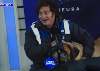 Milei apoya la adopción de mascotas y promete un millón para refugios