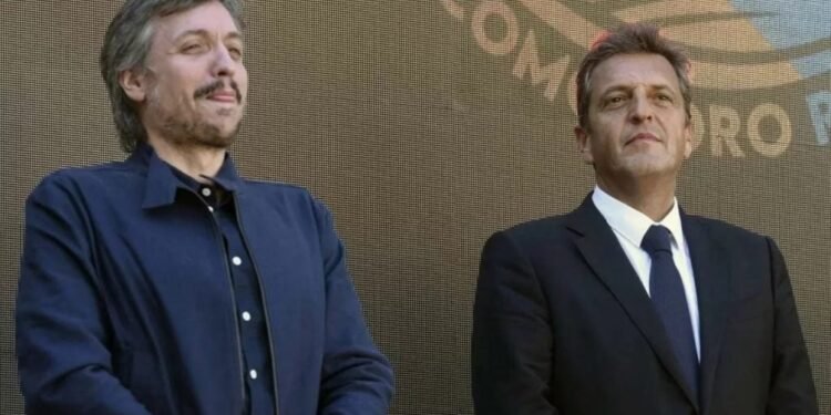 Máximo Kirchner y Sergio Massa diagraman frente electoral en Buenos Aires