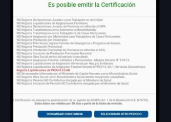 Cómo obtener la certificación negativa de ANSES de forma rápida y sencilla