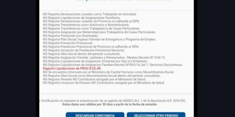 Cómo obtener la certificación negativa de ANSES de forma rápida y sencilla