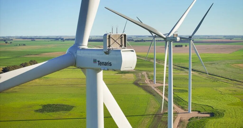 Tenaris avanza en el parque eólico La Rinconada en Olavarría