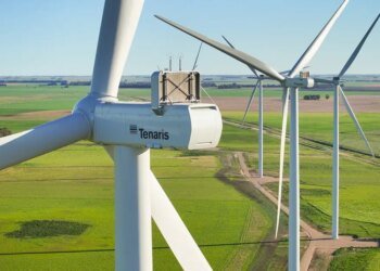 Tenaris avanza en el parque eólico La Rinconada en Olavarría