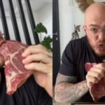 Carne cruda en TikTok: alertan sobre riesgos graves para la salud