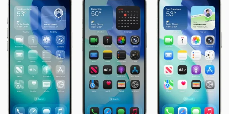 Apple lanza iOS 26, la actualización que transforma la experiencia del iPhone