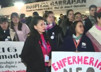 Los trabajadores del Garrahan reclaman urgentemente salario digno