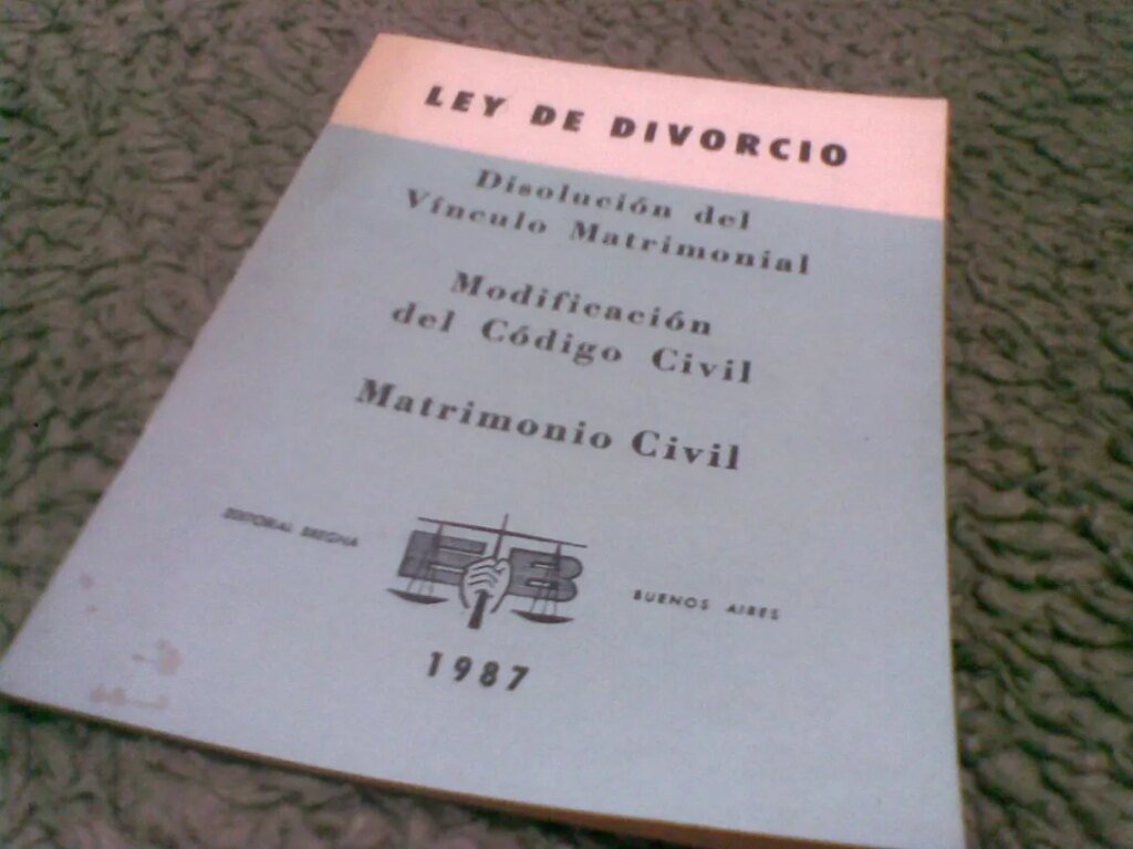 Alfonsín promulga la ley que legaliza el divorcio en Argentina, un hito social