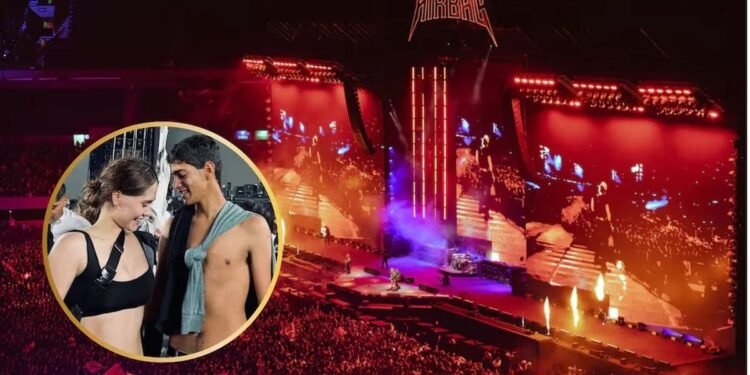 Un beso en el recital de Airbag se vuelve viral y desata un drama amoroso