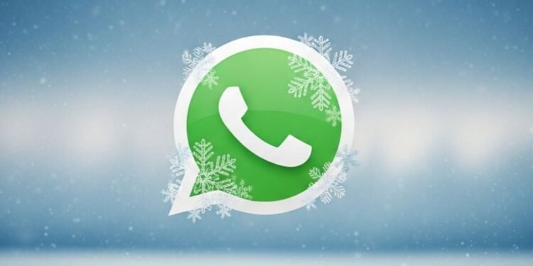 Cómo personalizar el ícono de WhatsApp con el modo invierno en Android