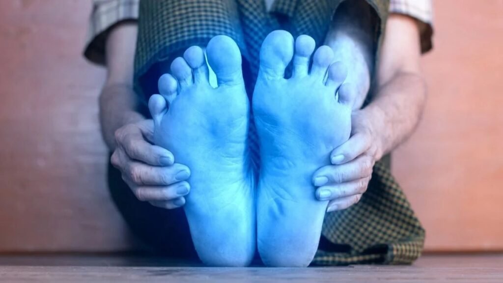 El truco viral para calentar los pies en invierno usando un parasol