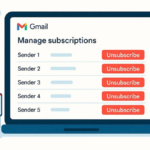 Gmail lanza función para cancelar suscripciones automáticamente en redes