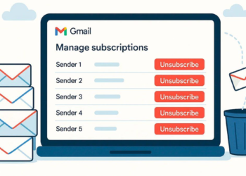 Gmail lanza función para cancelar suscripciones automáticamente en redes