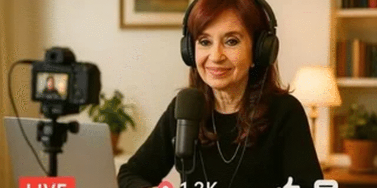 Cristina Kirchner regresa a los medios con programa en Radio 10 desde su casa