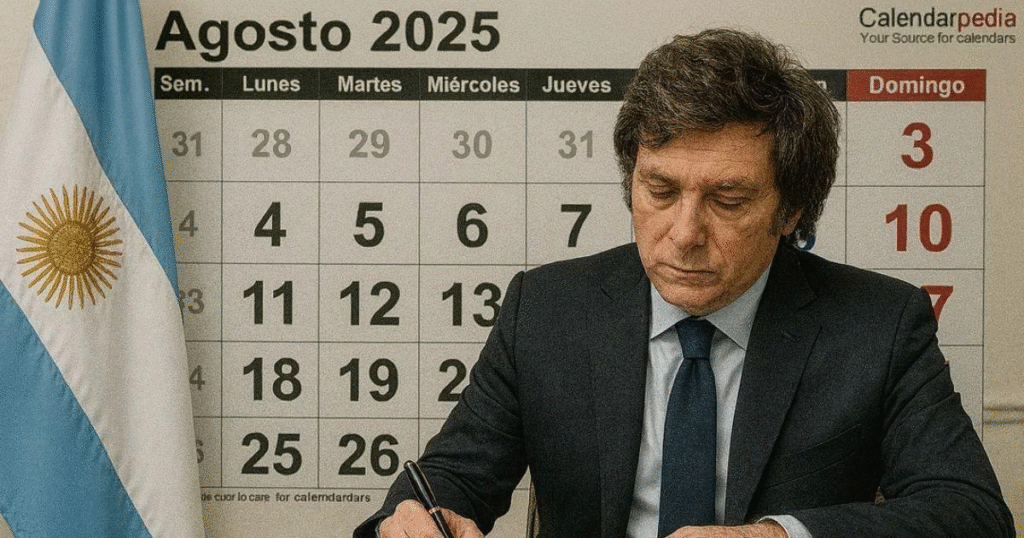Gobierno confirma fin de semana largo en agosto por feriado del Gral. San Martín