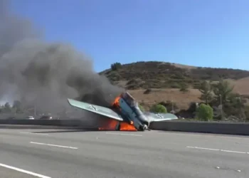 Tragedia en Italia: un ultraligero se estrella en autopista y deja dos muertos