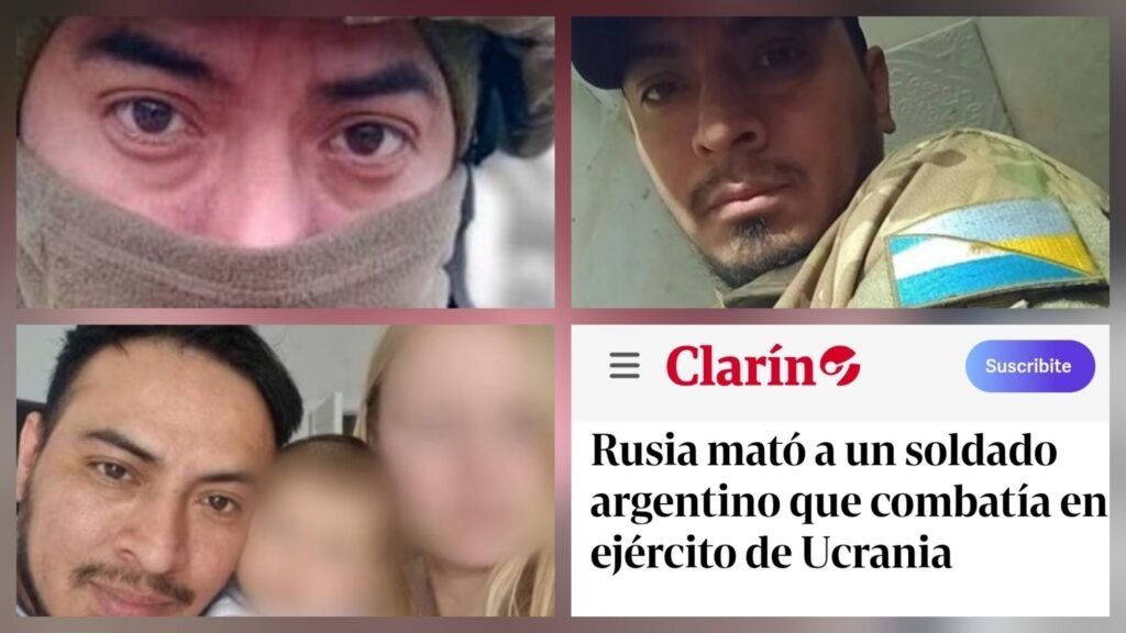 Rusia confirma la muerte de un combatiente argentino en Ucrania