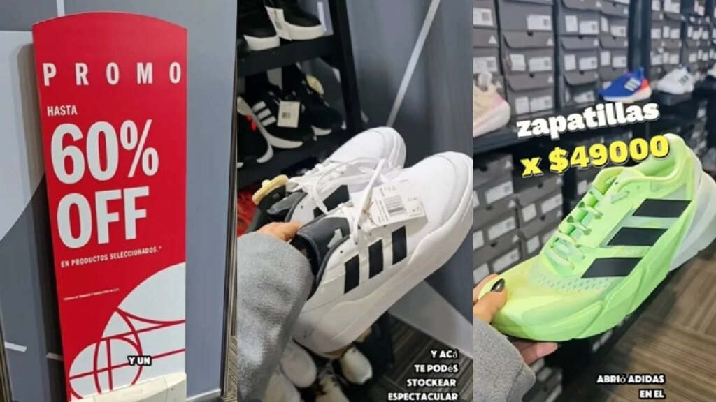 Adidas lanza outlet en Buenos Aires con descuentos de hasta 60%