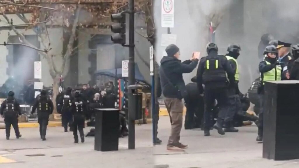 Tensión en Neuquén por desalojo de protestas mapuches frente a Gobierno