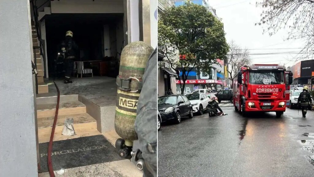 Incendio en canal Neura provoca evacuación en pleno programa en vivo