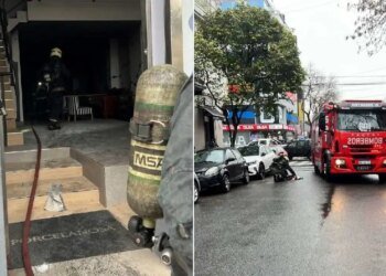 Incendio en canal Neura provoca evacuación en pleno programa en vivo