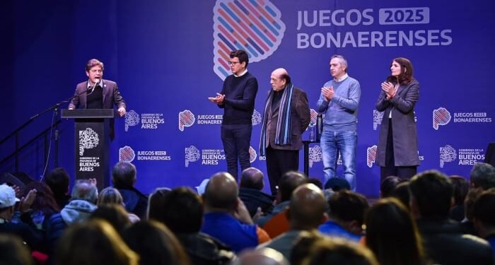 Kicillof presenta los Juegos Bonaerenses 2025 con inscripción récord