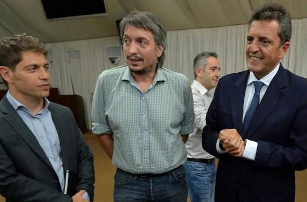 Kicillof, Máximo Kirchner y Massa se reúnen para definir alianza electoral
