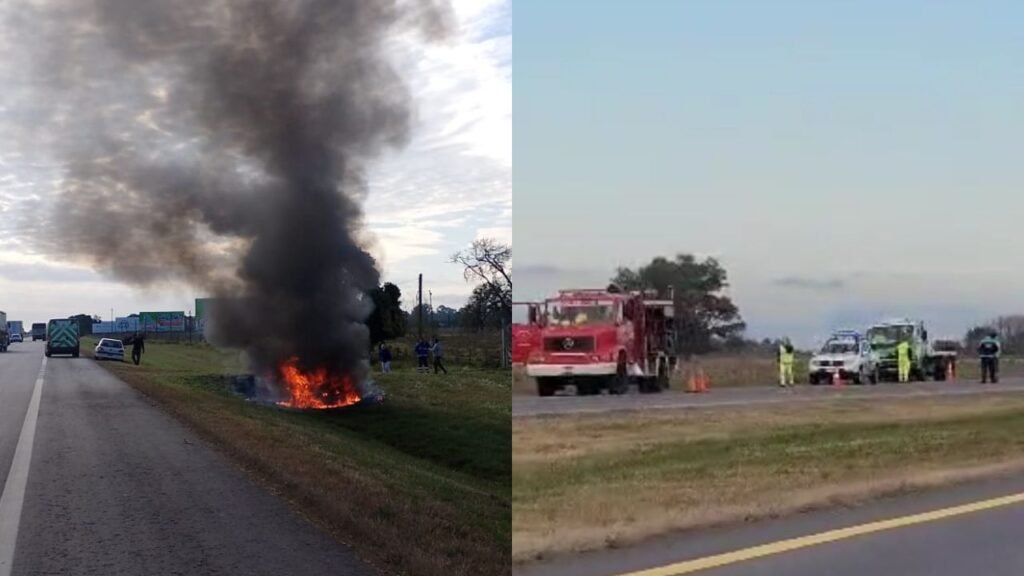 Trágico accidente en Ruta 2 dejó dos víctimas fatales en Lezama