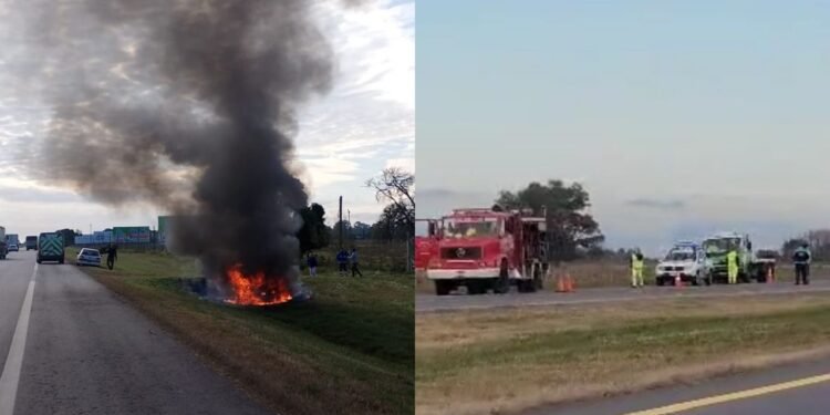 Trágico accidente en Ruta 2 dejó dos víctimas fatales en Lezama