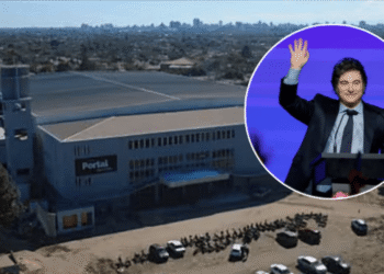 Milei participa de la inauguración de un templo evangélico en Chaco