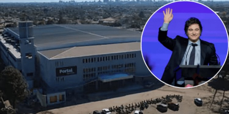 Milei participa de la inauguración de un templo evangélico en Chaco