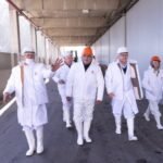 Walter Correa visita Frigorífico Gorina tras incendio que afectó producción