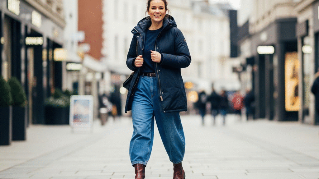 Los balloon jeans conquistan las calles con su estilo cómodo y moderno