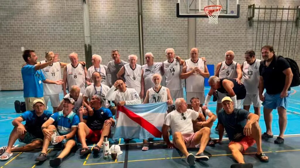 Argentinos del maxibaloncesto logran histórica cuarta posición en Suiza