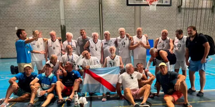 Argentinos del maxibaloncesto logran histórica cuarta posición en Suiza
