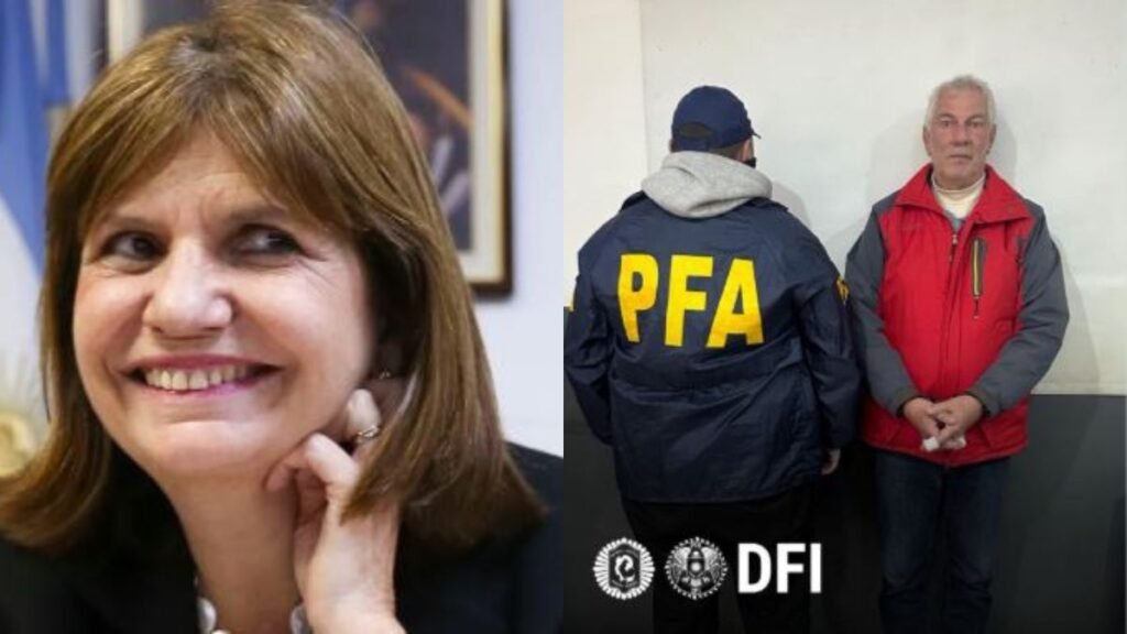 Detienen a un narcotraficante cercano a Bullrich tras dos años prófugo