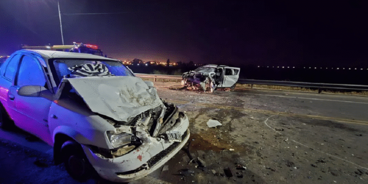 Fatal triple choque en Entre Ríos: un muerto y cinco heridos graves