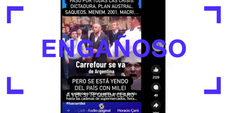 Carrefour anuncia cierre y genera preocupación en sus empleados en Argentina