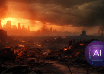 Imágenes de inteligencia artificial muestran selfies aterradoras del apocalipsis