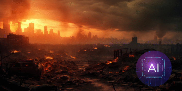 Imágenes de inteligencia artificial muestran selfies aterradoras del apocalipsis