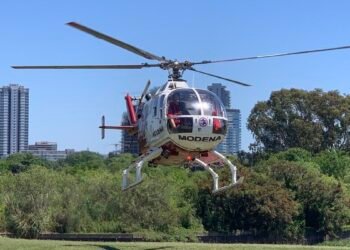 Buenos Aires fortalece el SAME con un segundo helipuerto nocturno