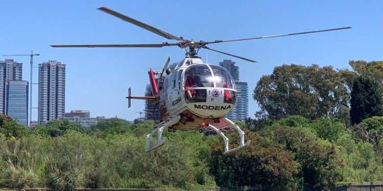 Buenos Aires fortalece el SAME con un segundo helipuerto nocturno