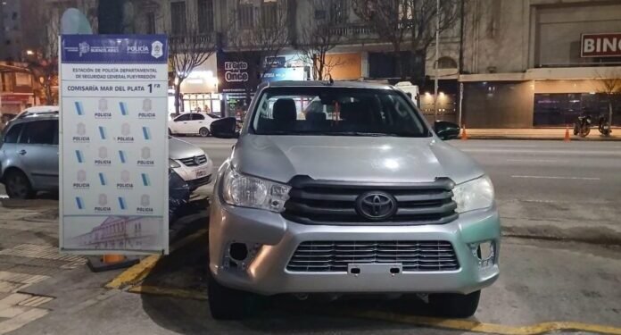 Robo en Mar del Plata: recuperan camioneta robada tras perspicaz investigación