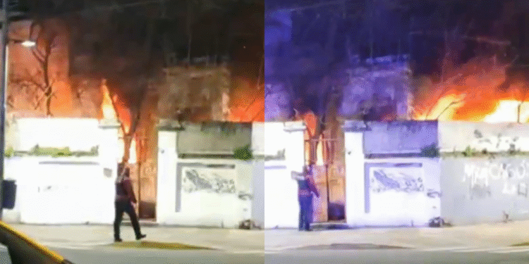 Incendio en casa abandonada de Caballito generó alarma entre vecinos