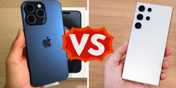 iPhone 15 Pro Max y Samsung Galaxy S24 Ultra: comparativa de cámaras
