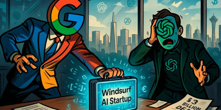 Google adquiere Windsurf y refuerza su posición en inteligencia artificial