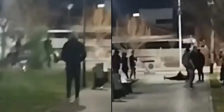 Policía de Mendoza agredió a joven inconsciente con una brutal patada